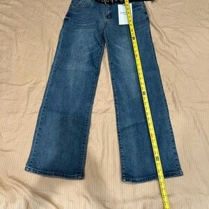 Love Soho Women’s Denim Straight-Leg Jeans - Light Blue Wash New size 11